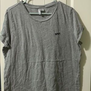 Gray t-shirt